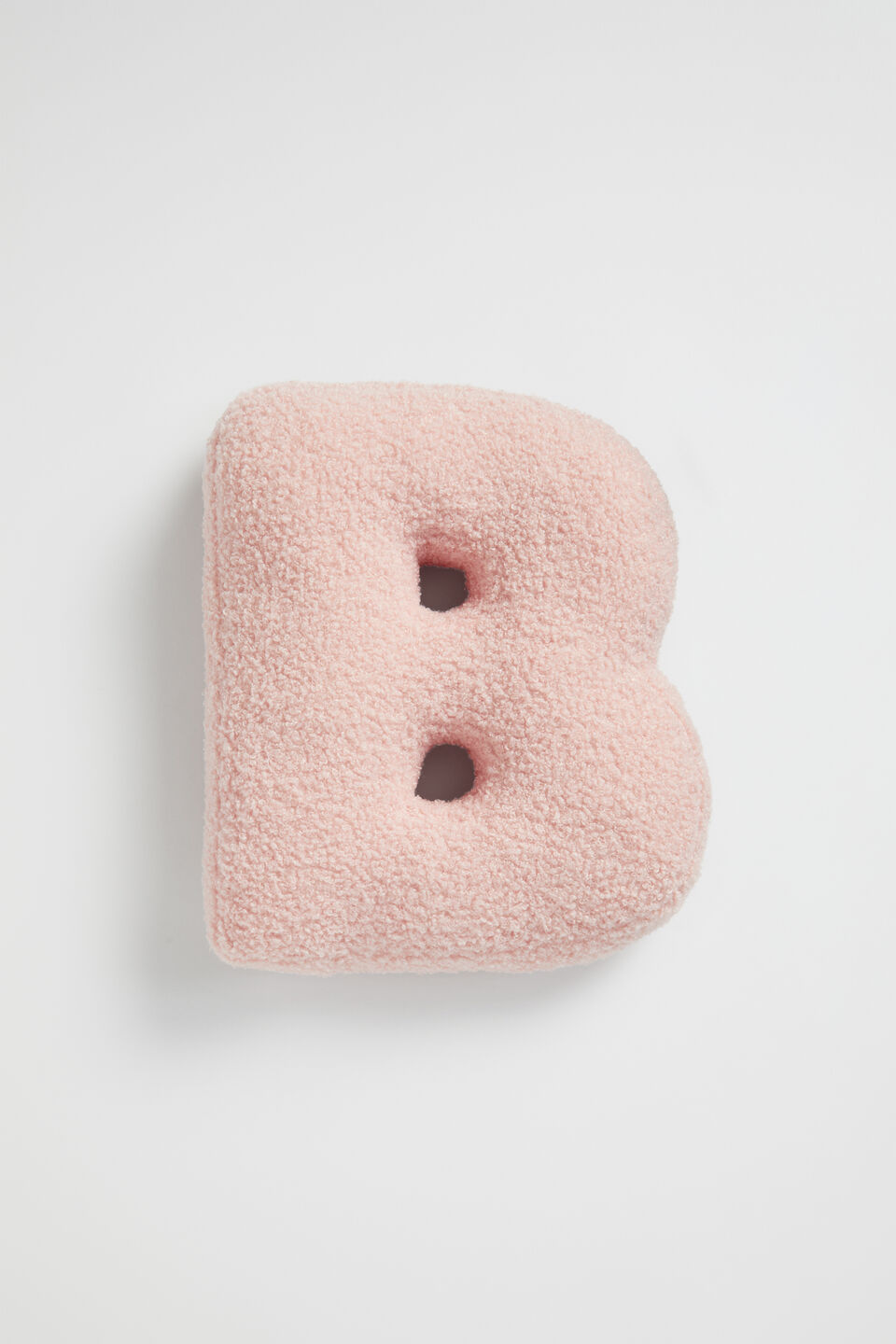 Teddy Initial Cushion Dusty Rose  B