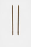 Tall Taper Candle Set of 2  Rye  hi-res