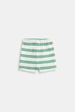 Stripe Fitted Short  Evergreen Stripe  hi-res