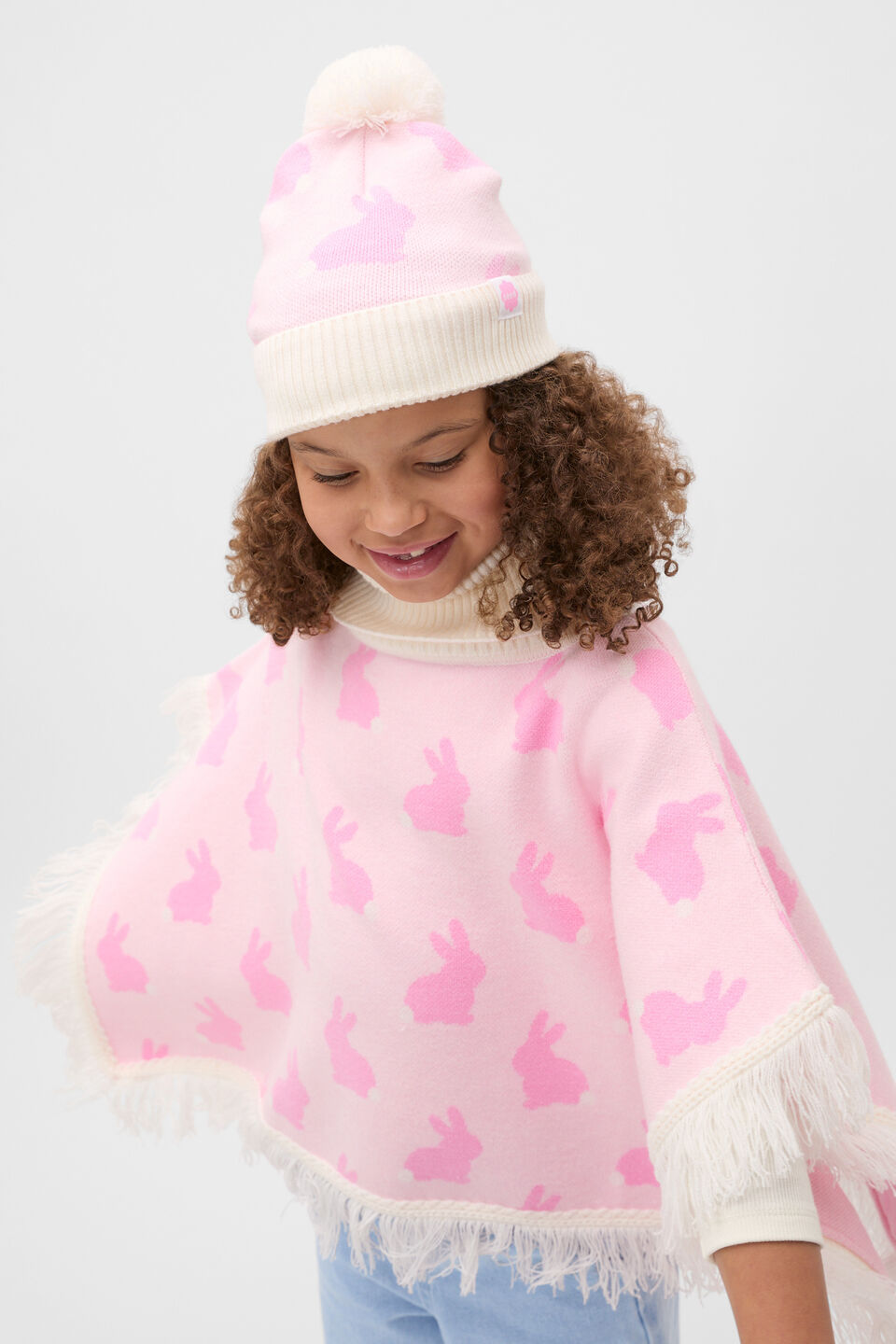 Bunny Beanie  Pink Lemonade