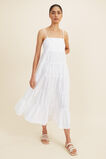 Poplin Tiered Maxi Dress  Whisper White  hi-res