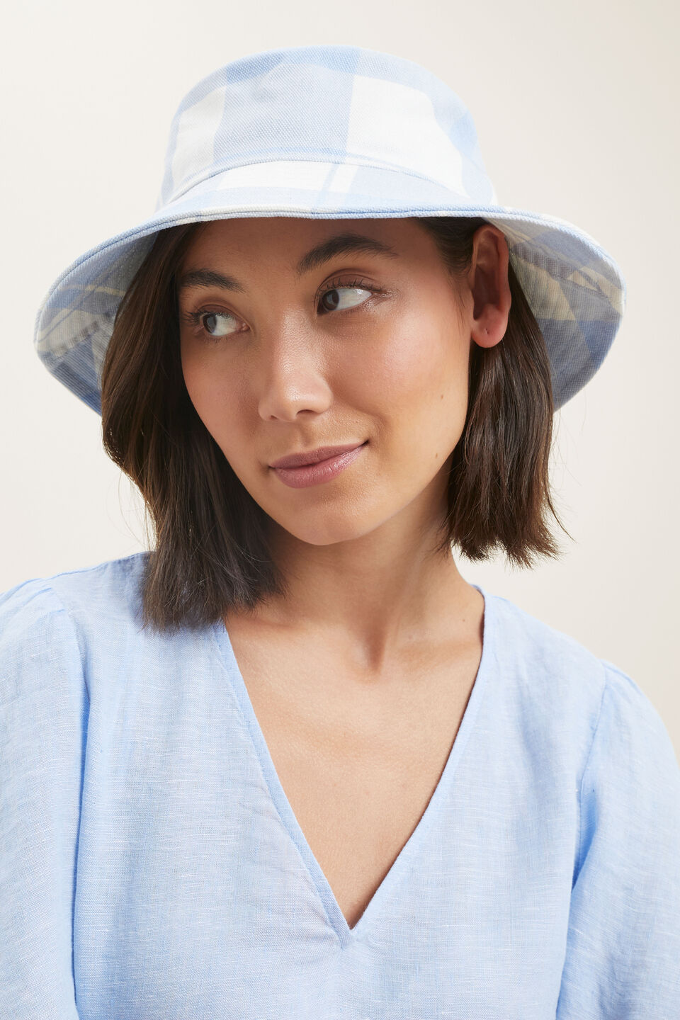 Seed Bucket Hat  Clear Sky