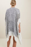 Summer Poncho  Black Cloud Cream  hi-res