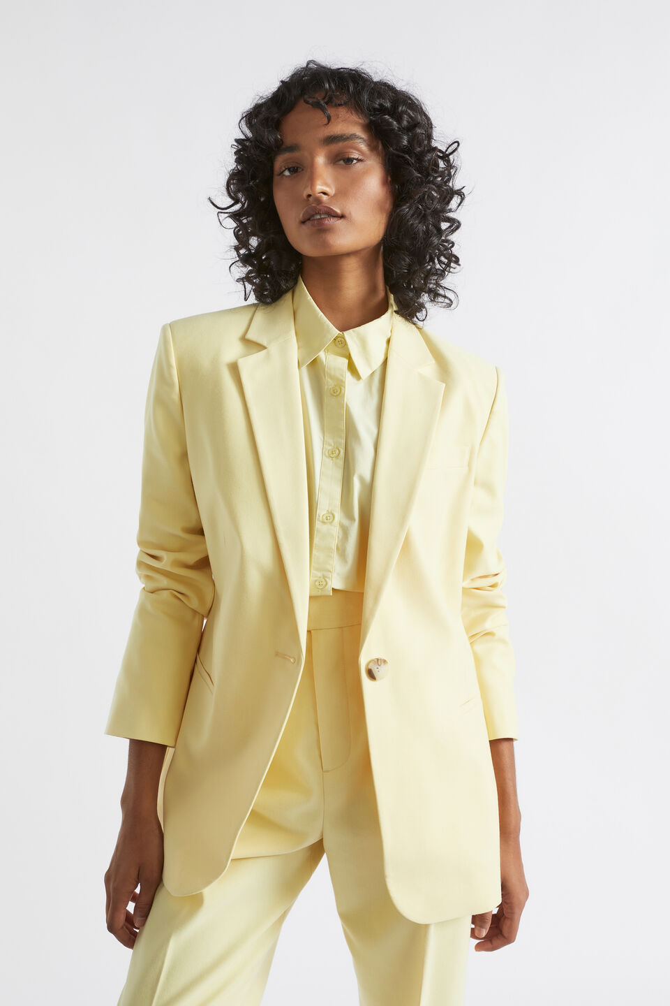 Boyfriend Blazer  Soft Butter