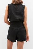 Core Linen Waisted Short  Black  hi-res