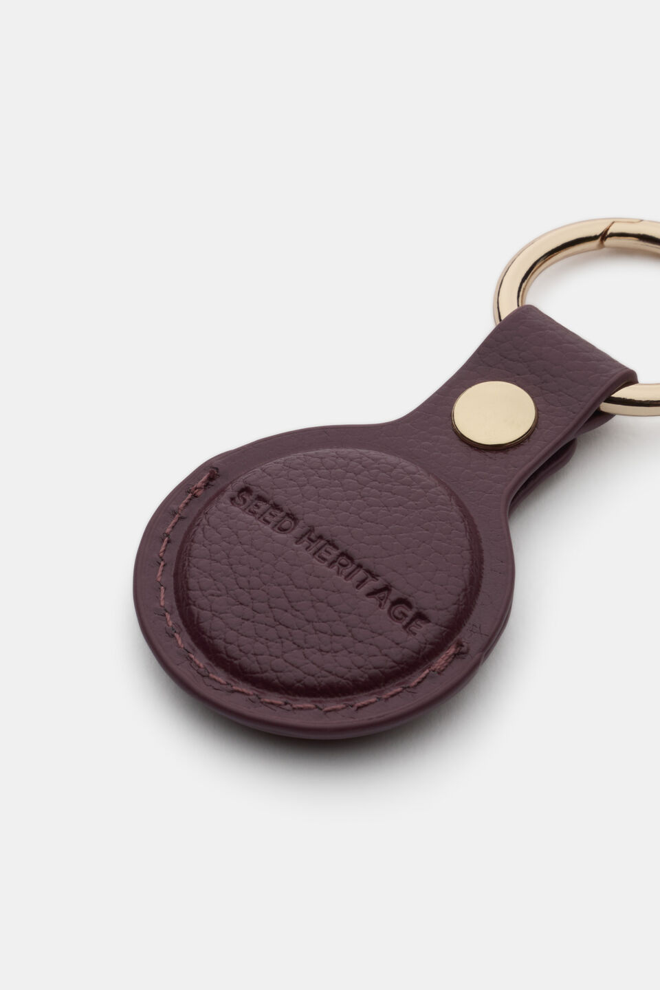 Air Tag Holder  Plum Red