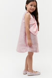 Metallic Bow Dress  Candy Pink  hi-res