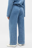 Elasticated Wide Leg Jean  Mist Blue Denim  hi-res