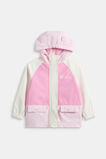 Mini Colourblock Raincoat  Pink Multi  hi-res