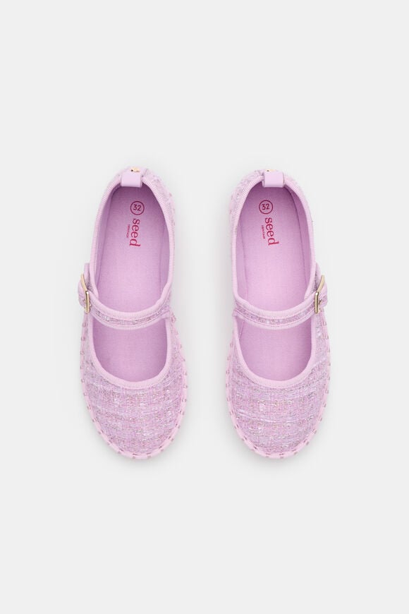 Tweed Mary Jane  Orchid  hi-res