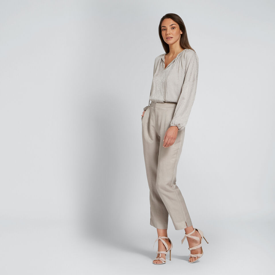 Luxe Jacquard Blouse  