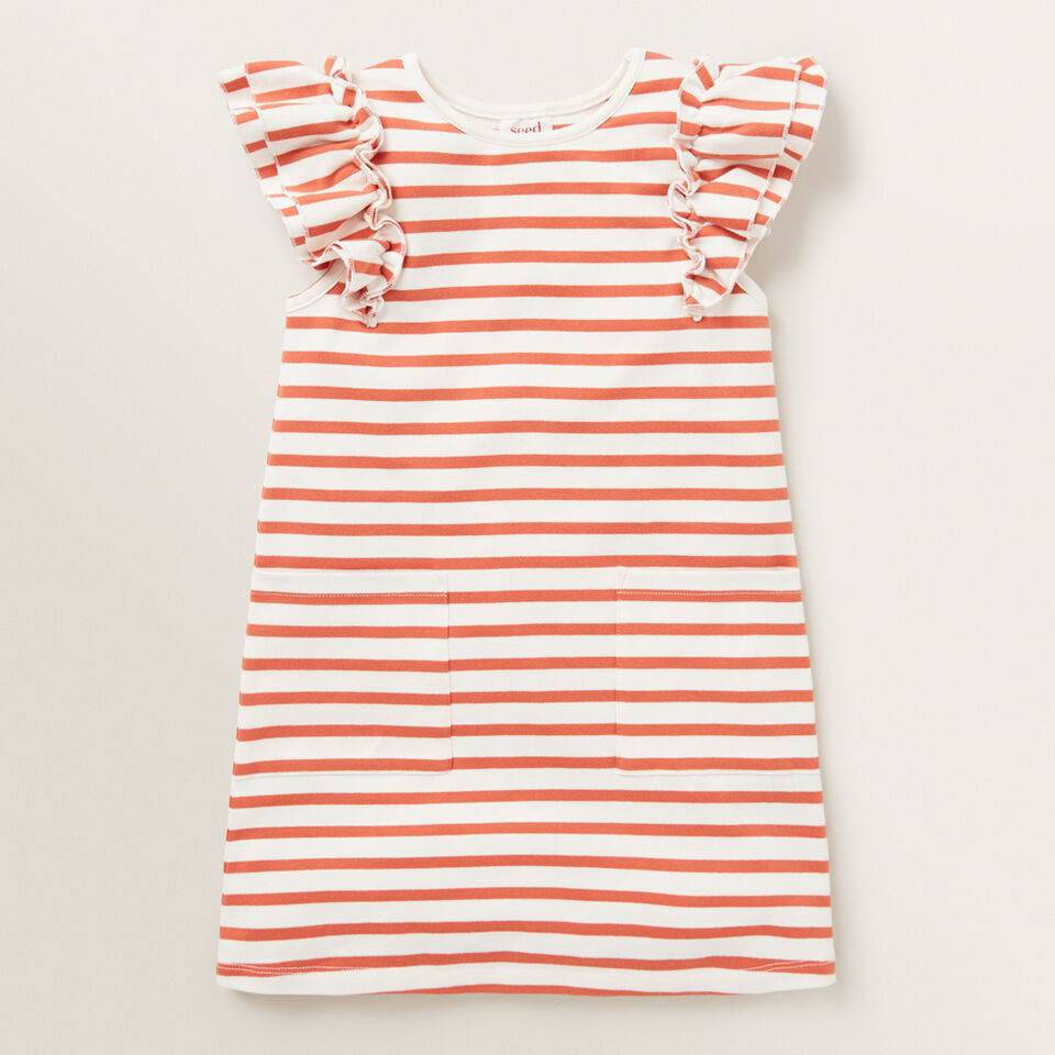 Stripe Pocket Dress  