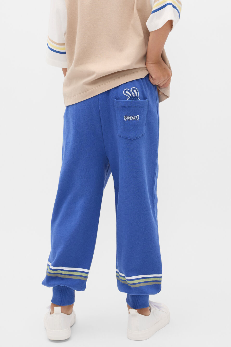 Bunny Track Pant  Mid Blue