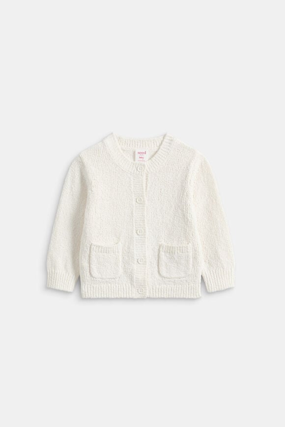 Boucle Cardigan  Classic Cream  hi-res