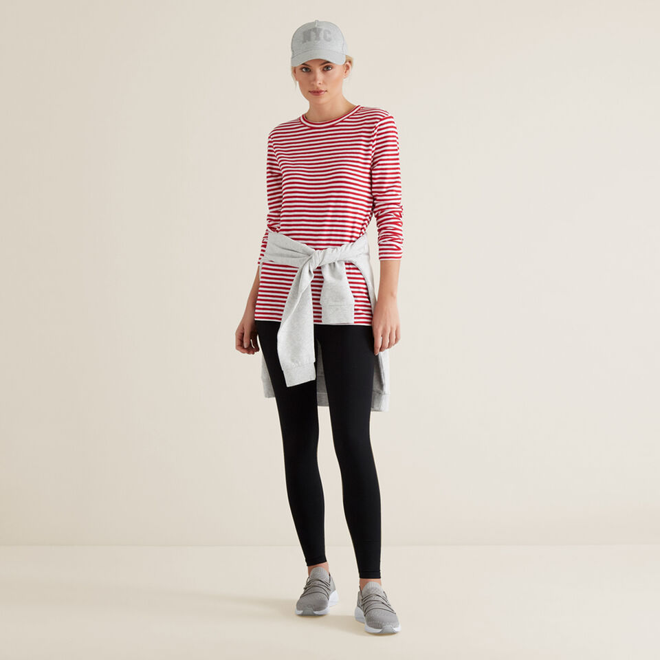 Long Sleeve Slim Basic Tee  