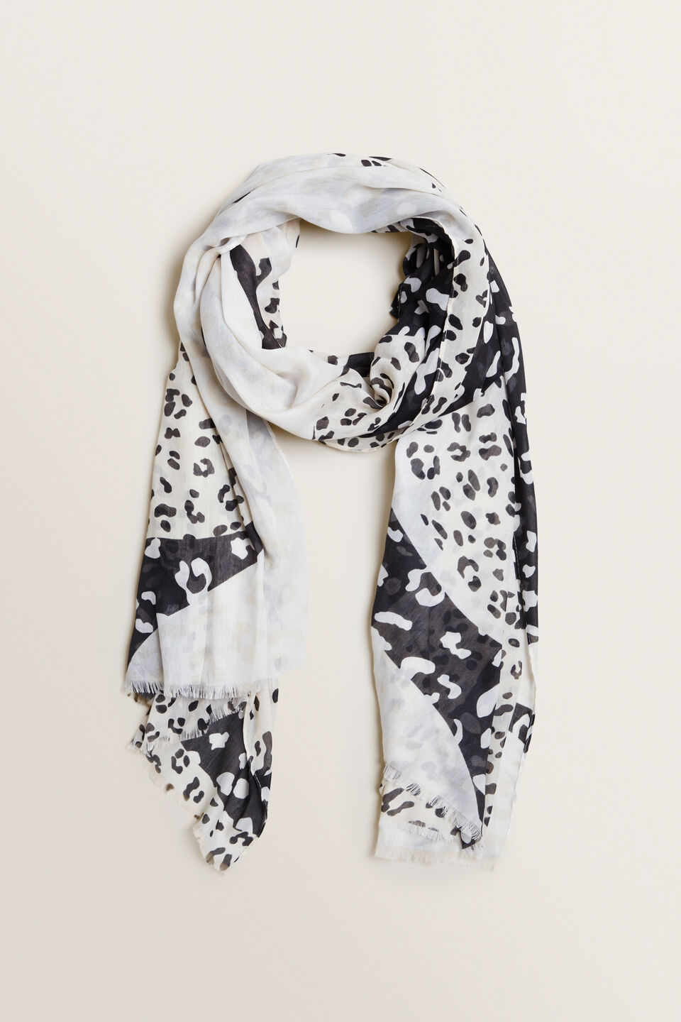 Ocelot Swirl Scarf  