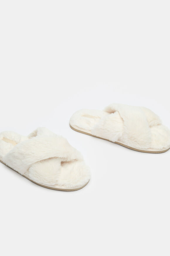 Slippers  Cream  hi-res