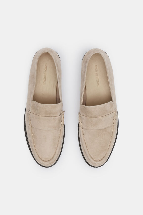 Kyla Loafer  Oat Suede  hi-res