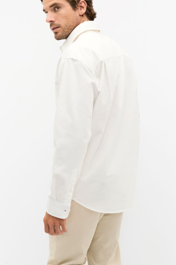Relaxed Fit Oxford Shirt  Vintage White  hi-res