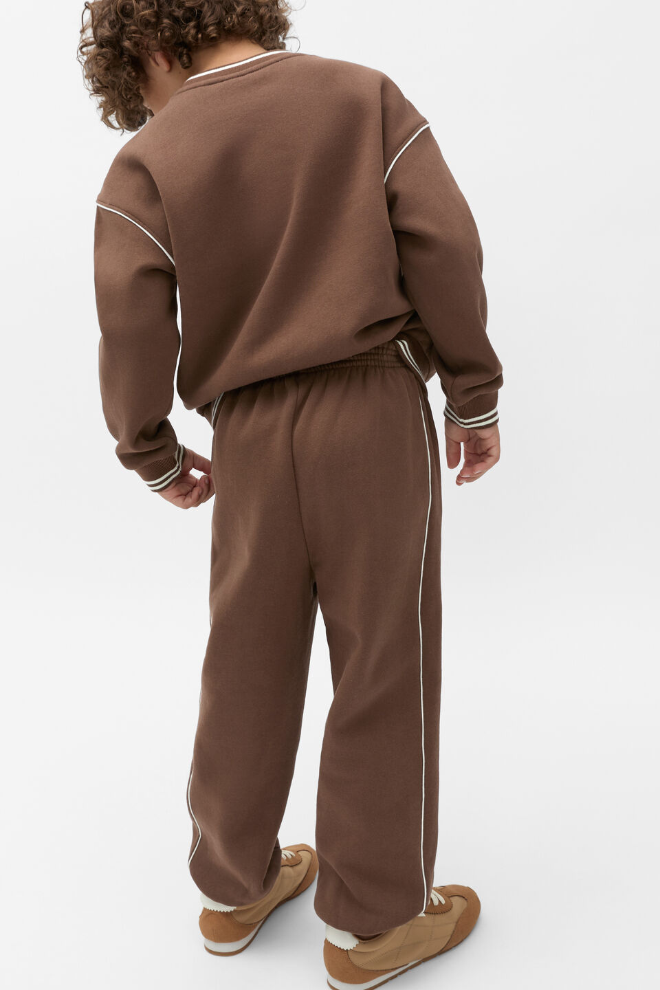 Core Logo Track Pant  Cacao