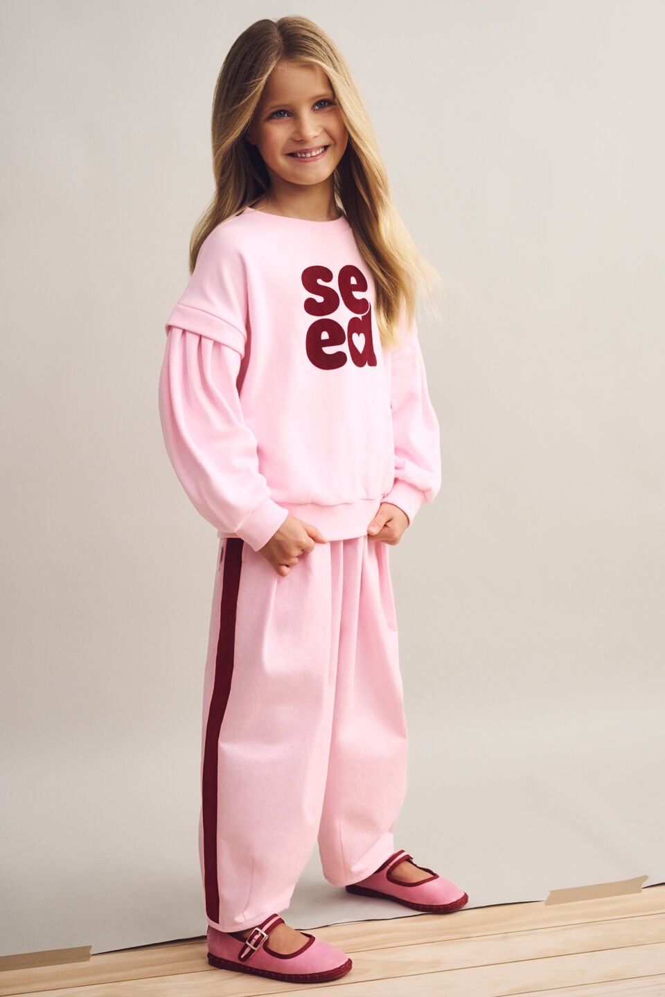 Balloon Leg Pant  Pink Lemonade