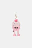 Cupcake Bag Charm  Pink Lemonade  hi-res
