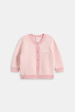Logo Knit Cardigan  Blush Stripe  hi-res