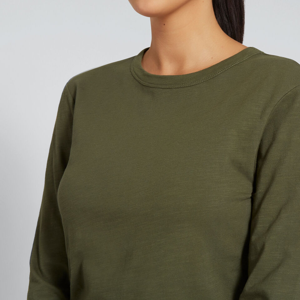 Long Sleeve Slim Basic Tee  
