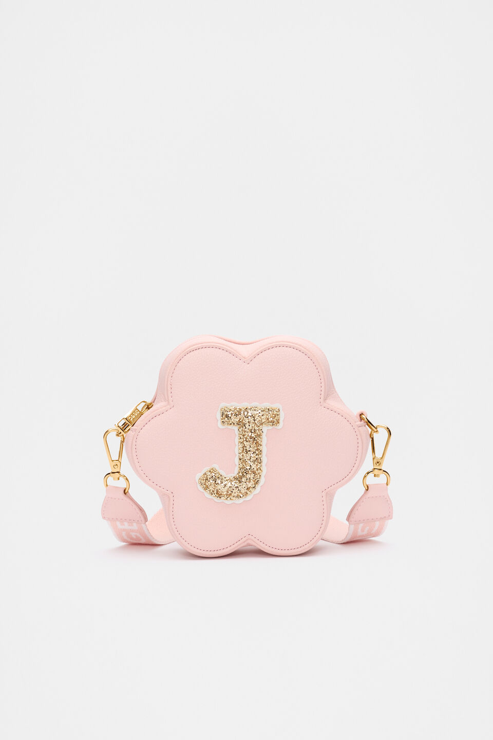 Flower Initial Bag  J
