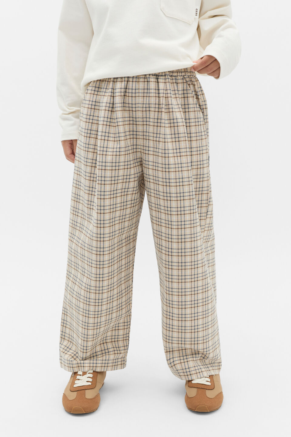 Check Woven Pant  Multi