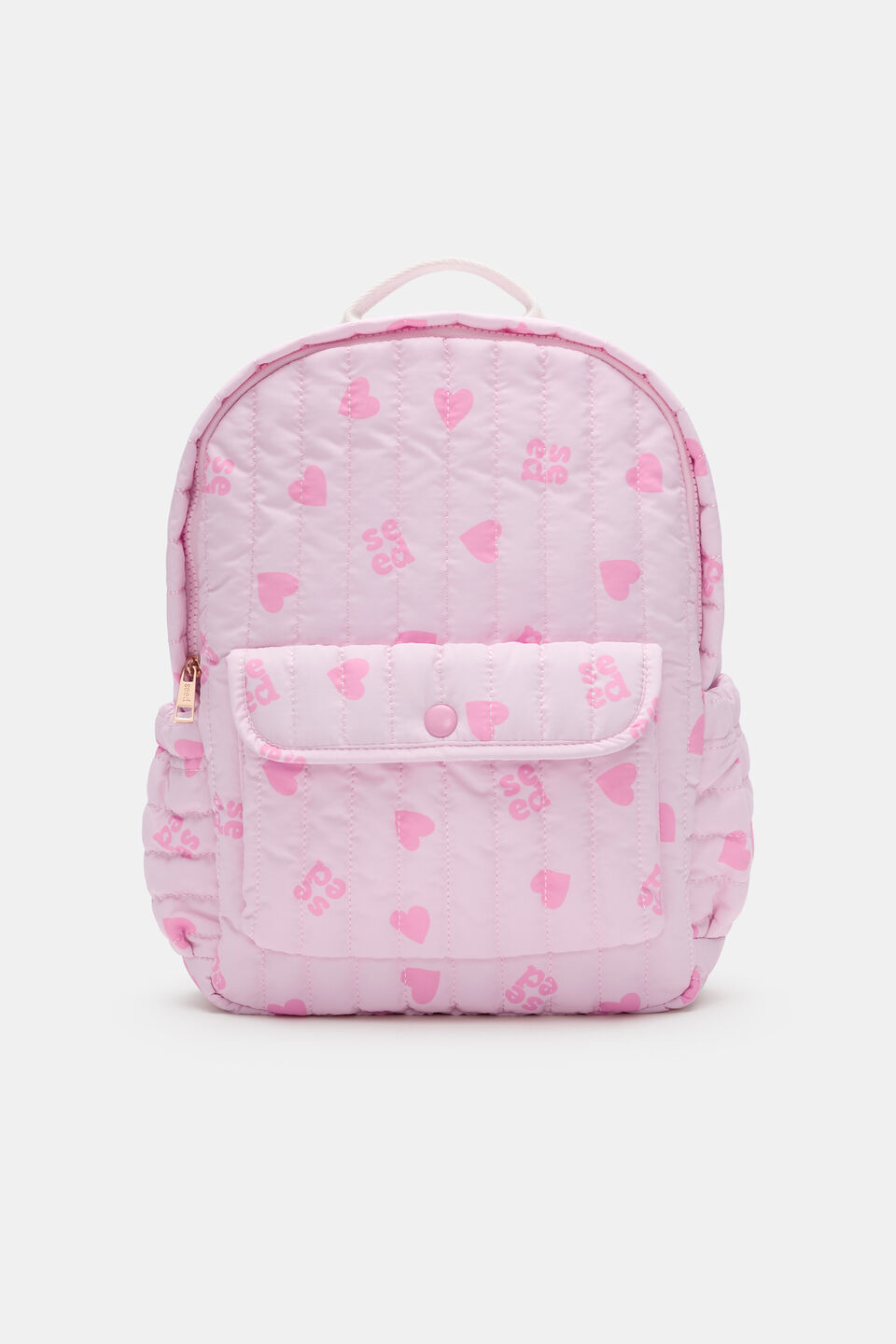 Baby Quilted Backpack  Heart