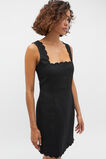 Scallop Mini Dress  Black  hi-res
