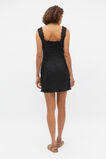 Scallop Mini Dress  Black  hi-res