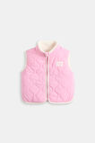Reversible Logo Vest  Candy Pink  hi-res
