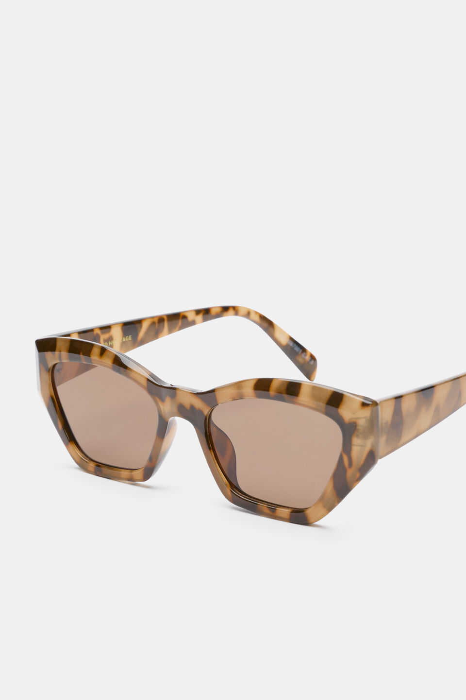 Sophia Cat Eye Sunglasses  Milky Tort