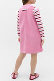 Heart Pocket Pinafore  Candy Pink  hi-res