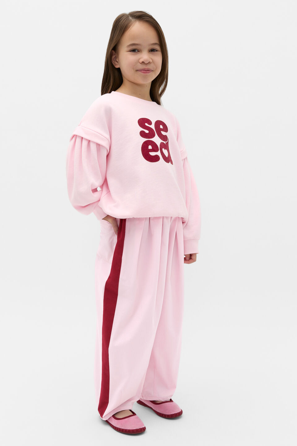 Balloon Leg Pant  Pink Lemonade