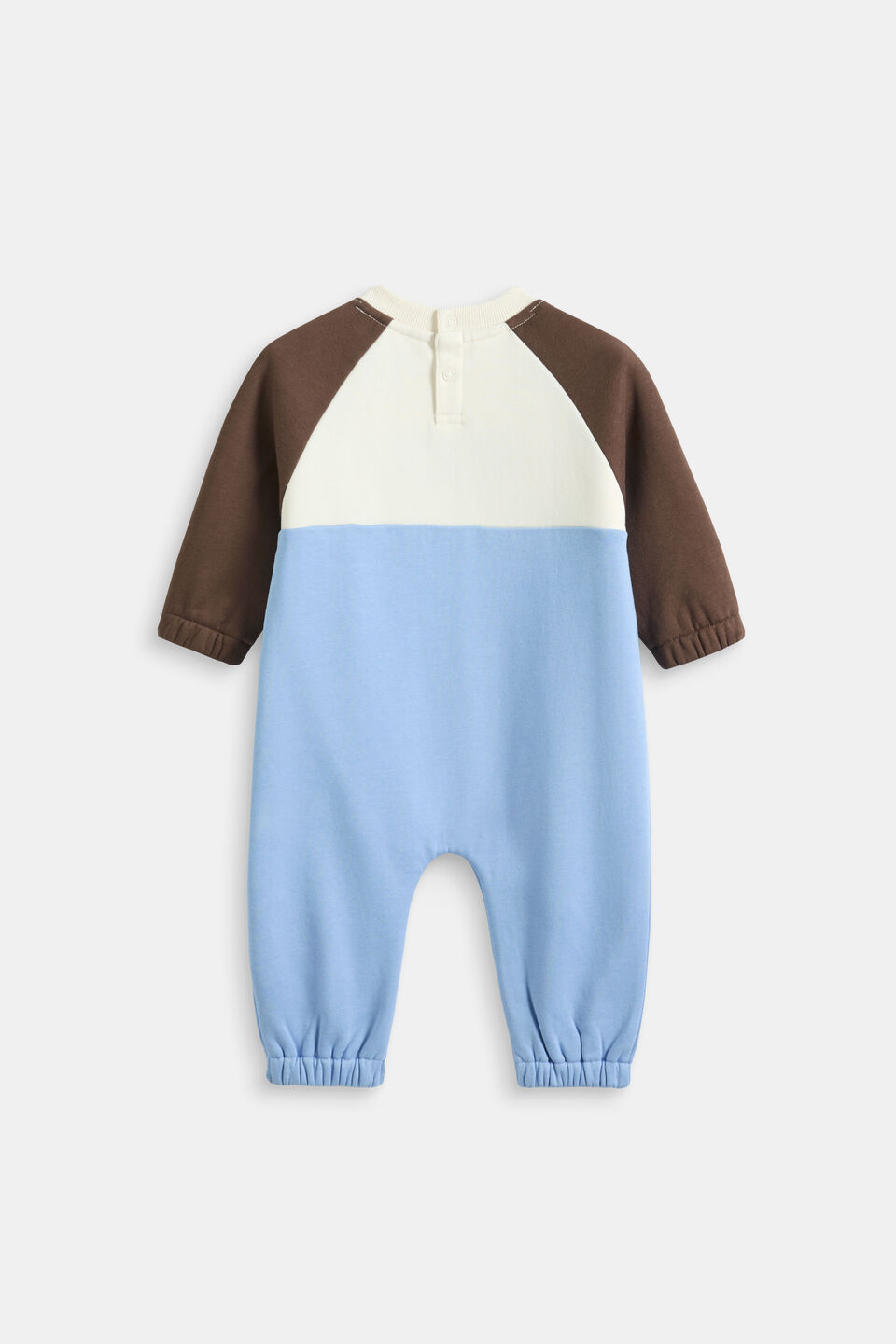 Colourblock Logo Romper  Multi