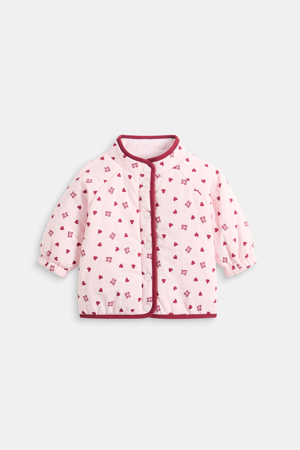 Polar Fleece Reversible Jacket  Pink Lemonade