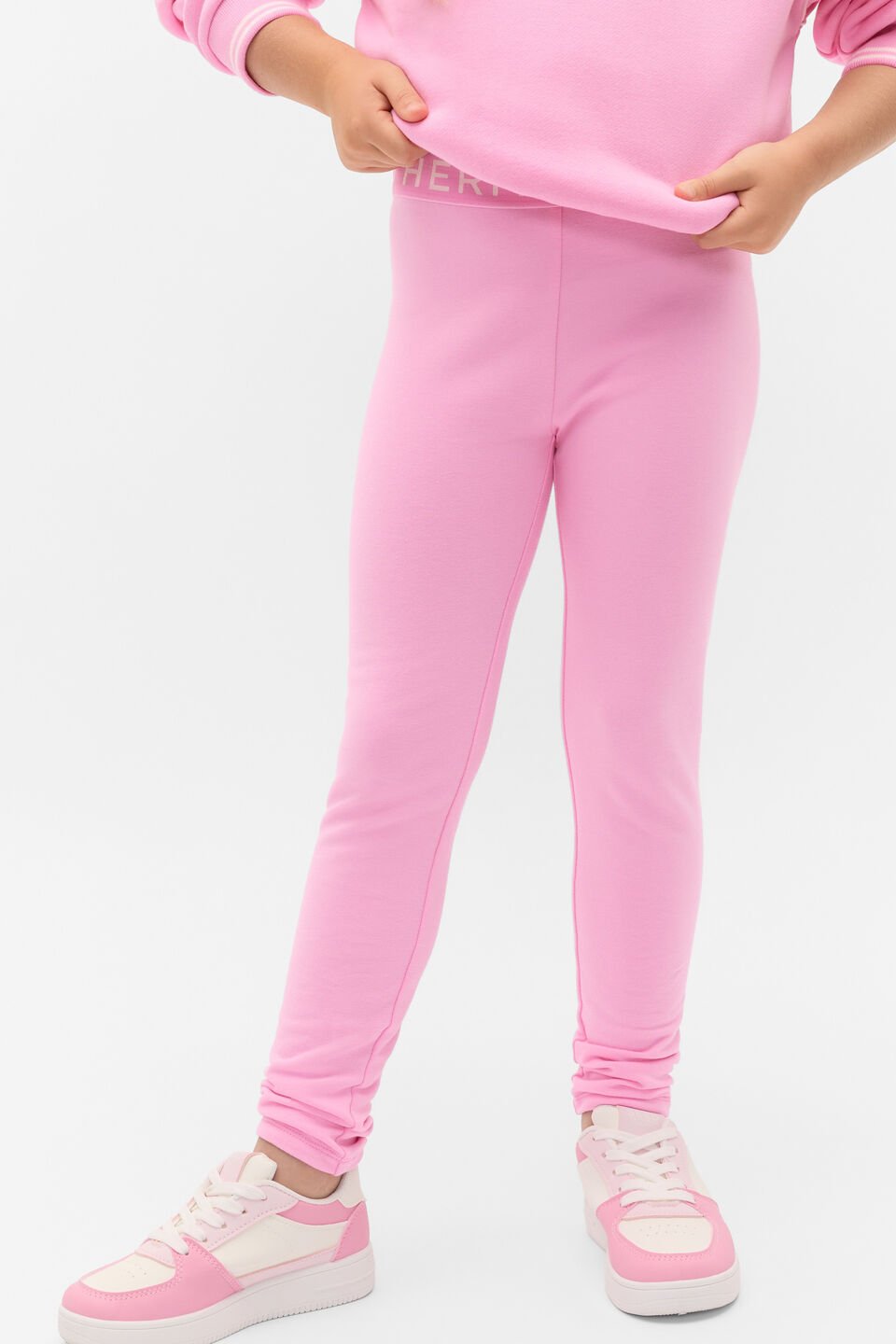 Core Terry Legging  Candy Pink
