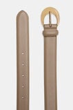 Dove Circle Buckle Belt  Dark Cashew Pebble  hi-res