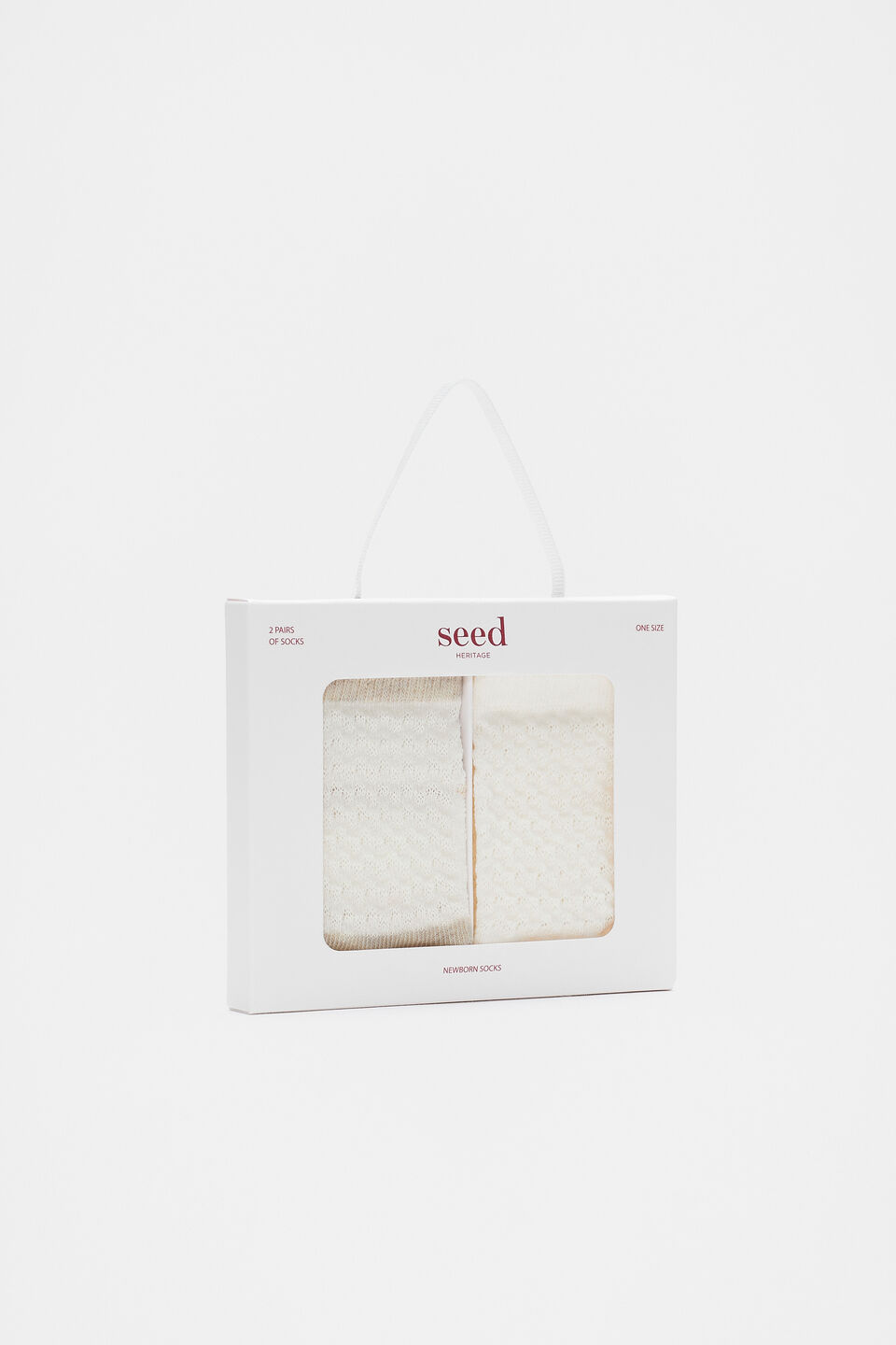 Bobble Sock 2 Pack  Oat Marle