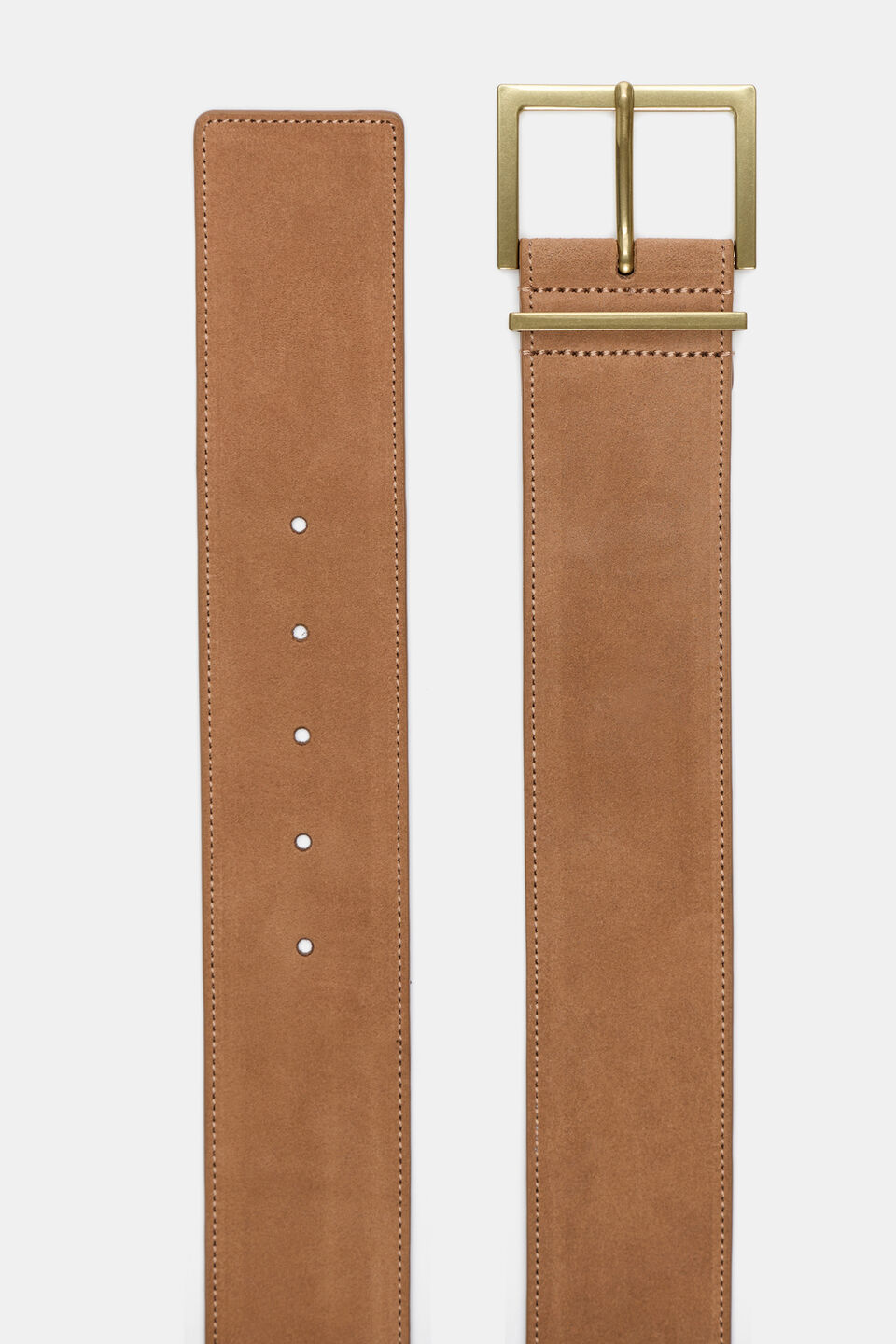 Olivia Wide Belt  Toffee Suede