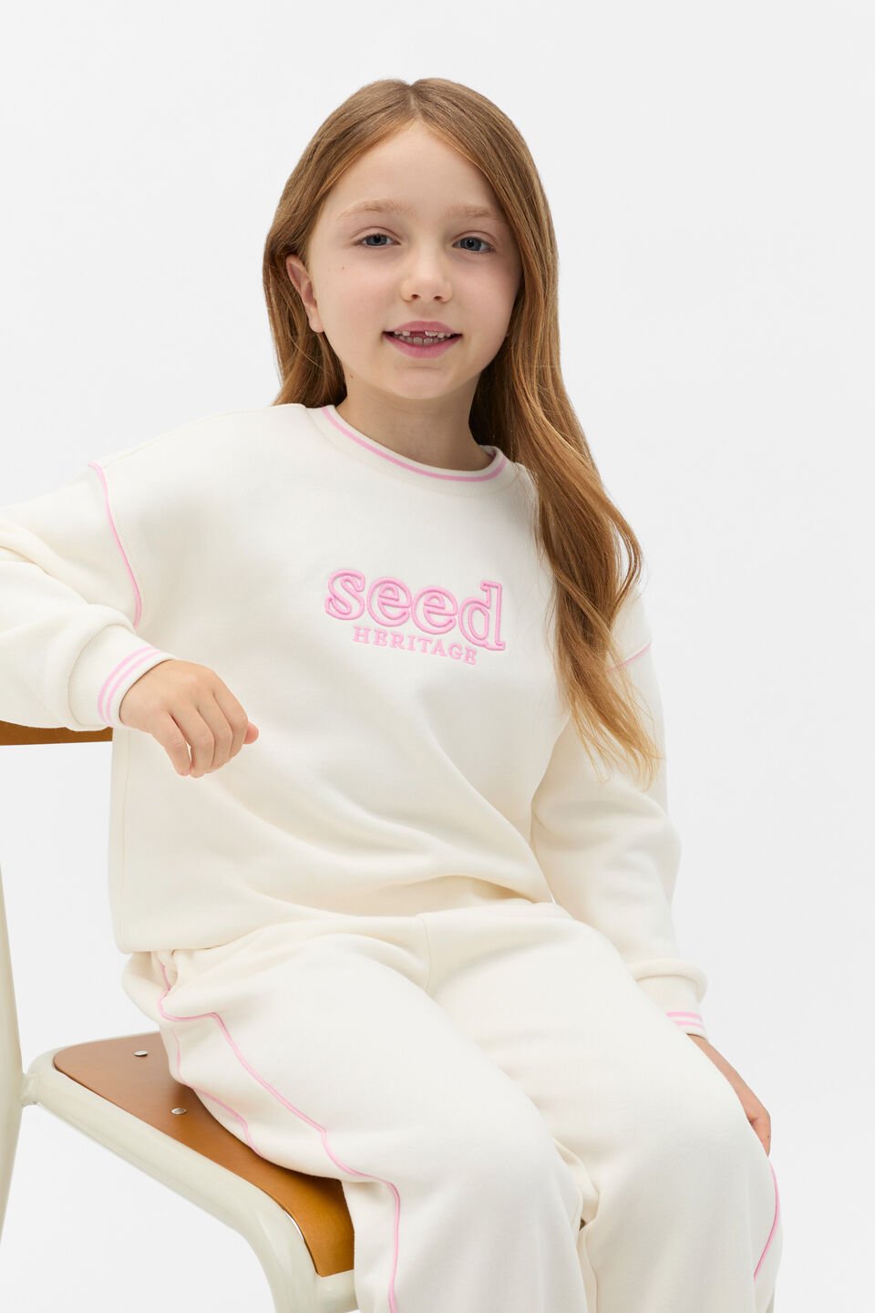 Core Logo Sweat  Classic Cream