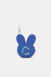 Bunny Silicone Initial Keyring  C  hi-res