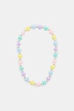 Rainbow Beaded Necklace  Multi  hi-res