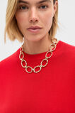 Large Link Necklace  Gold  hi-res