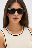 Sophia Cat Eye Sunglasses  Black  hi-res