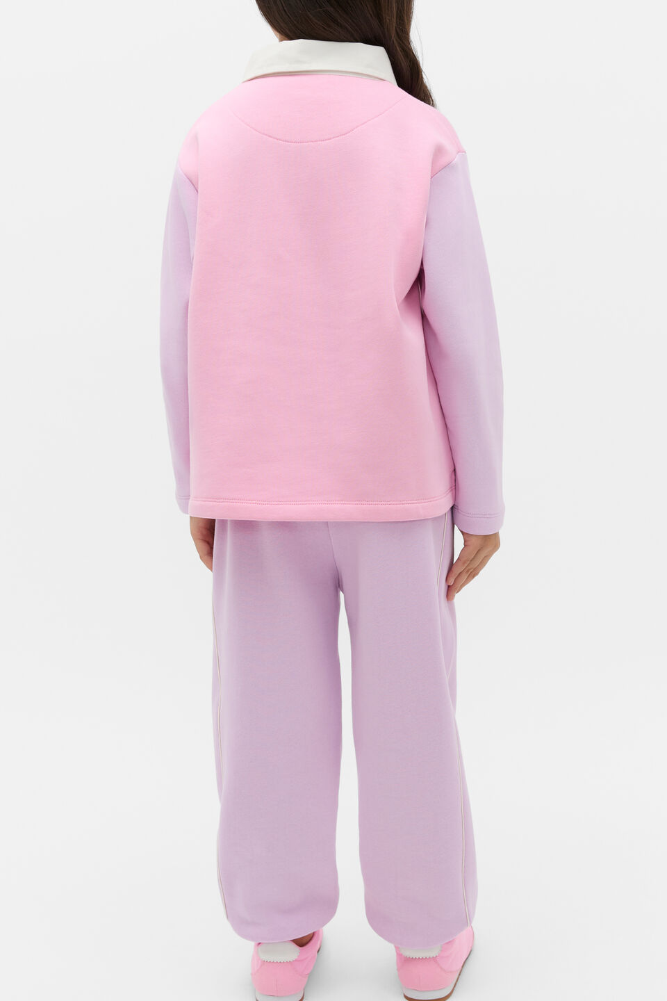 Rugby Sweat  Candy Pink