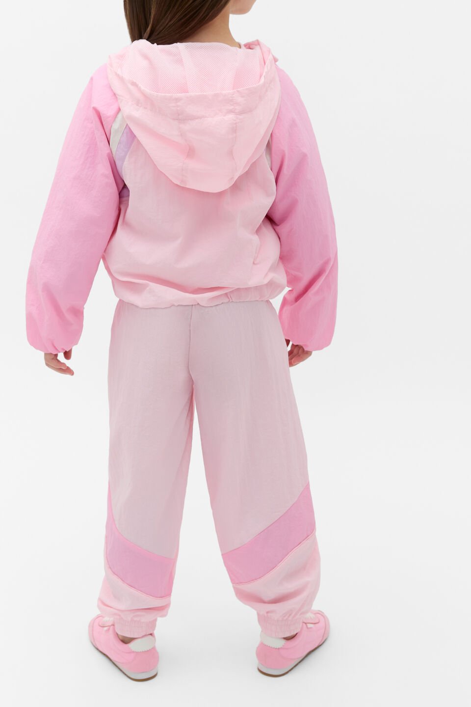 Spliced Logo Spray Jacket  Multi